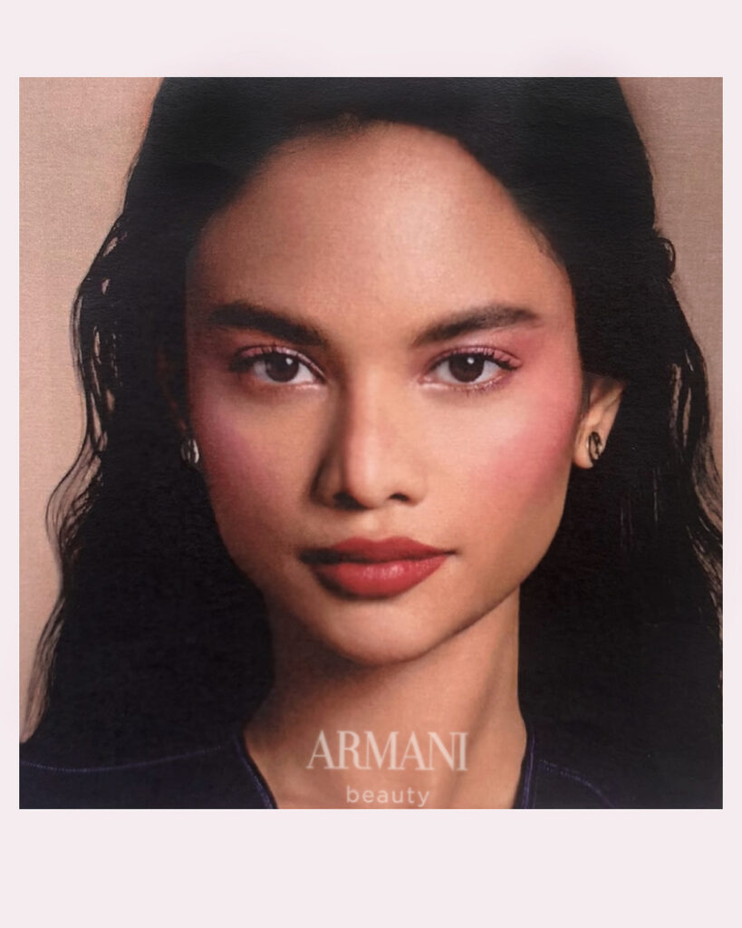 armani beauty print